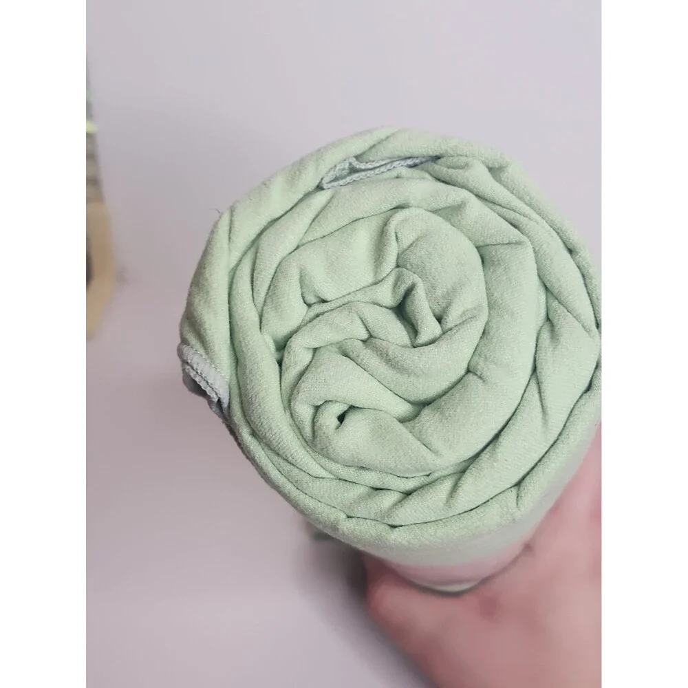 IKEA DAJLIEN Bath Poncho w/ Hood Light Green 38.5